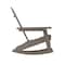 Flash Furniture Brown Adirondack Rocking Chair with Cupholder LE-HMP-1044-31-BR-GG - alternate 2